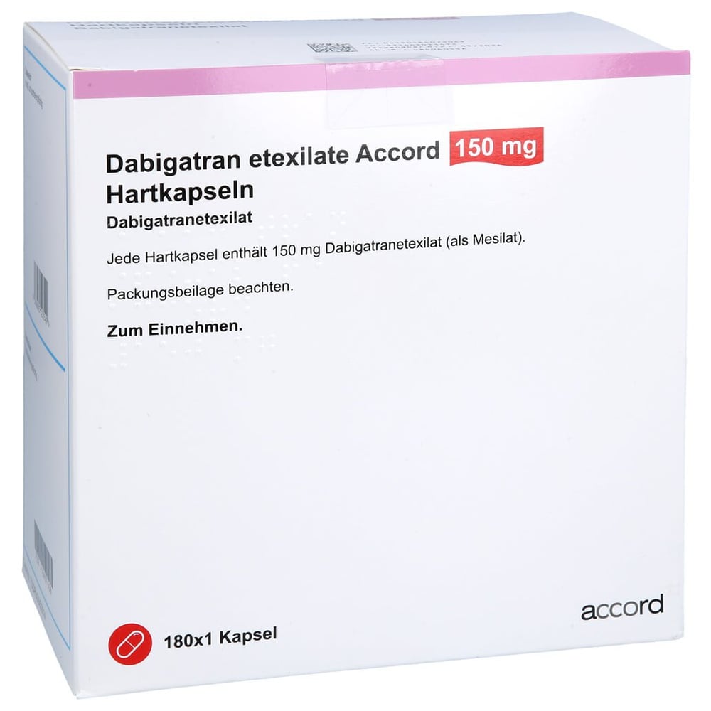 Dabigatran etexilate Accord 150 mg