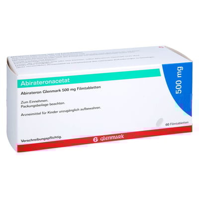 Abirateron Glenmark 500 mg