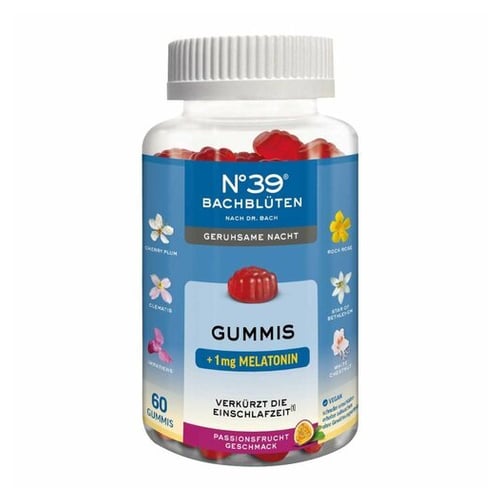 Bachblüten No.39 Emergency+Gummies Nacht