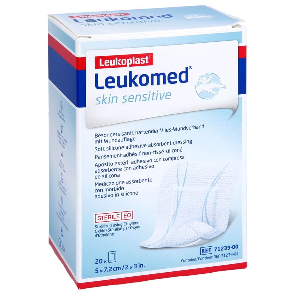 Leukomed skin sensitive steril 5x7,2 cm