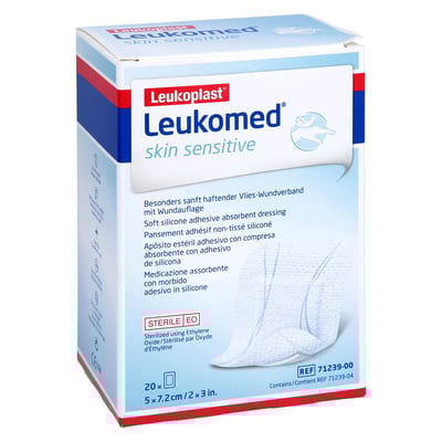 Leukomed skin sensitive steril 5x7,2 cm