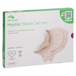 Mepilex Border Sacrum Schaumverband 16x20 cm steril Avitamed