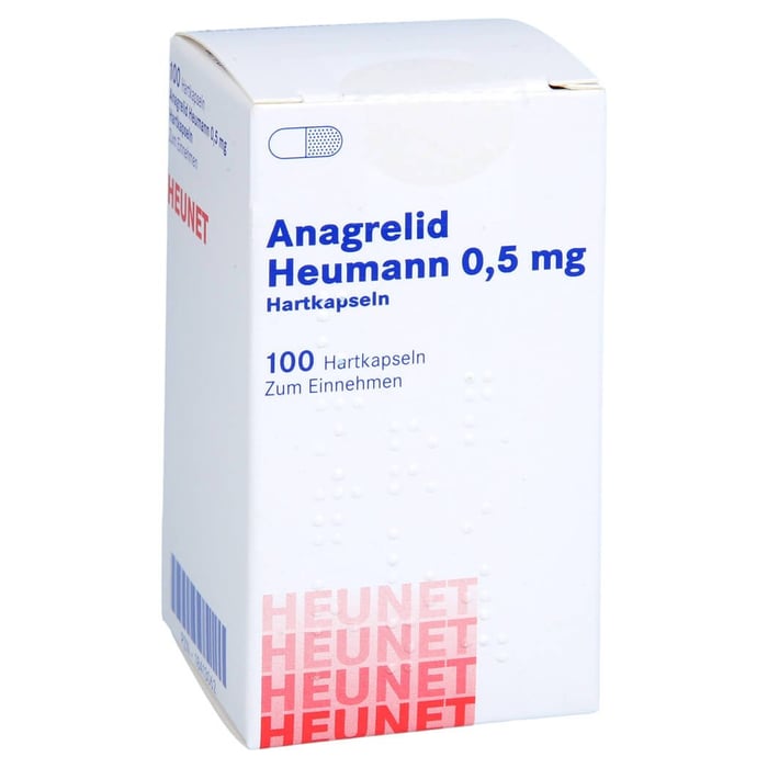 Anagrelid Heumann 0.5 mg Hartkapseln Heunet