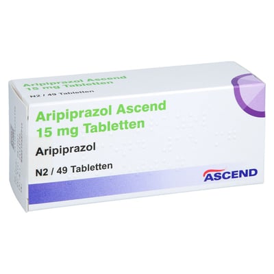 Aripiprazol Ascend 15 mg