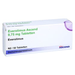 Everolimus Ascend 0,75 mg