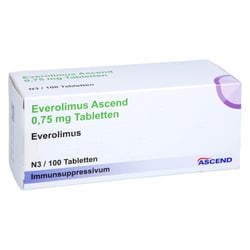 Everolimus Ascend 0,75 mg