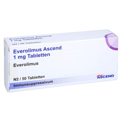 Everolimus Ascend 1 mg