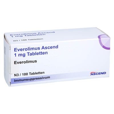 Everolimus Ascend 1 mg