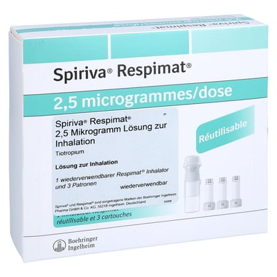Spiriva Respimat 2,5 Mikrogramm wiederverwendbar