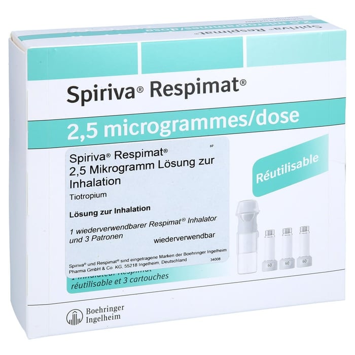 Spiriva Respimat 2,5 Mikrogramm wiederverwendbar
