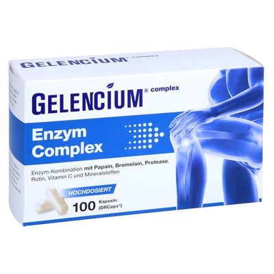 Gelencium Enzym Complex hochdos.m.Bromelain Kaps.