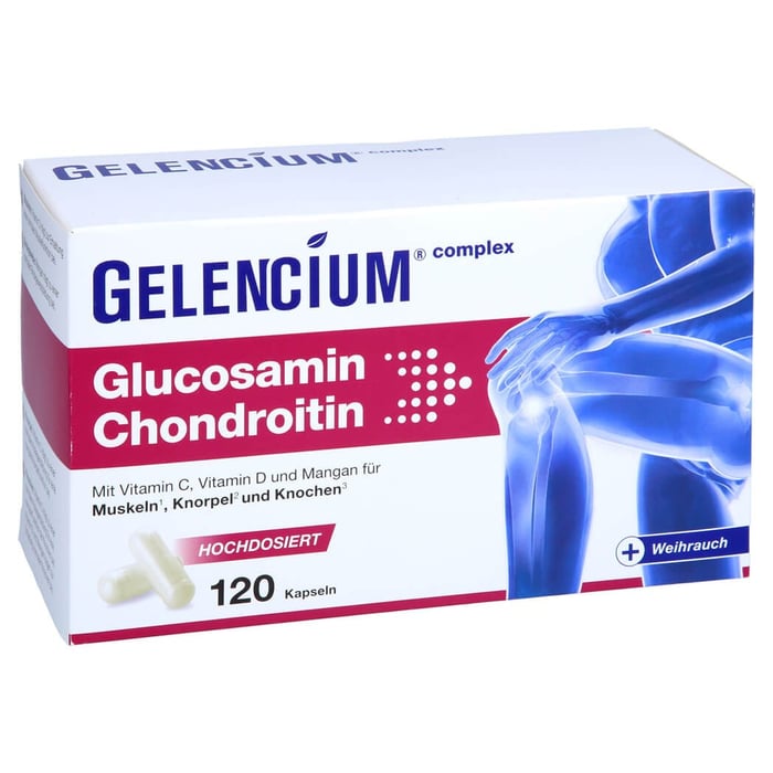 Gelencium Glucosamin Chondroitin hochdos.Vit C Kps