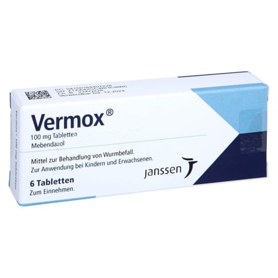 Vermox 100mg Tabletten