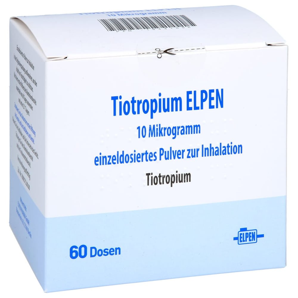 Tiotropium ELPEN 10 Mikrogramm