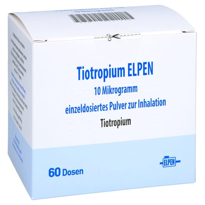 Tiotropium ELPEN 10 Mikrogramm