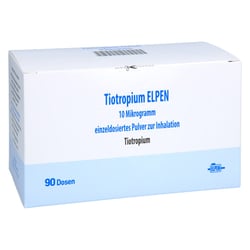 Tiotropium ELPEN 10 Mikrogramm