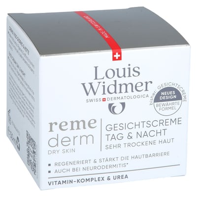 WIDMER Remederm Gesichtscreme Tag & Nacht
