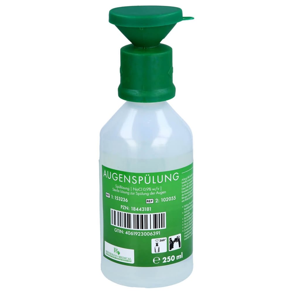 Augenspülflasche Einmalgebrauch steril 250 ml
