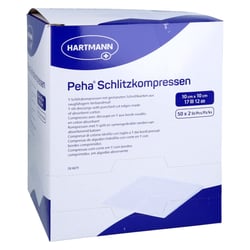 Peha Schlitzkompressen 10x10 cm steril