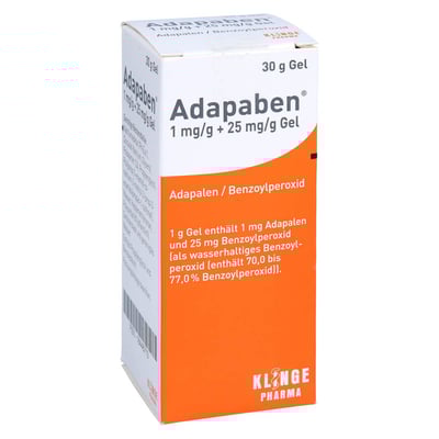 Adapaben 1 mg/g + 25 mg/g