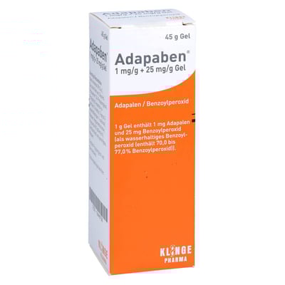 Adapaben 1 mg/g + 25 mg/g
