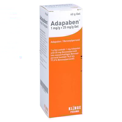 Adapaben 1 mg/g + 25 mg/g