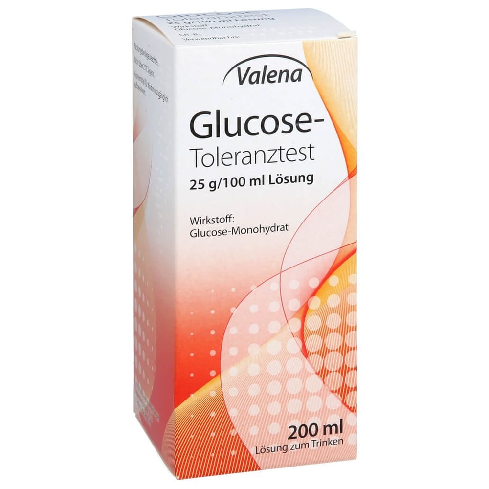 GLUCOSE-Toleranztest 25 g/100 ml Lösung