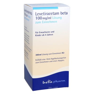 Levetiracetam beta 100 mg/ml 10 ml Dosierspritze