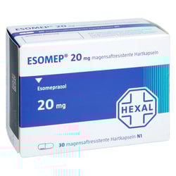 ESOMEP 20 mg magensaftresistente Hartkapseln