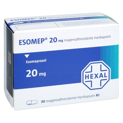 ESOMEP 20 mg magensaftresistente Hartkapseln