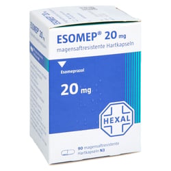 ESOMEP 20 mg magensaftresistente Hartkapseln