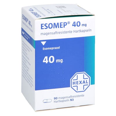 ESOMEP 40 mg magensaftresistente Hartkapseln Produktbild 1