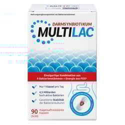 Multilac Darmsynbiotikum magensaftres.Kapseln