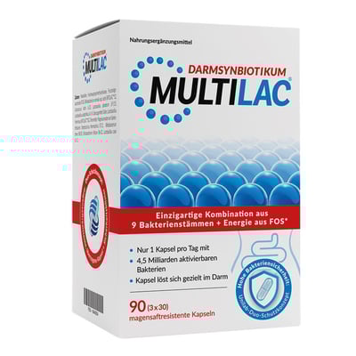Multilac Darmsynbiotikum magensaftres.Kapseln