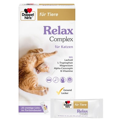 Doppelherz für Tiere Relax Complex für Katzen