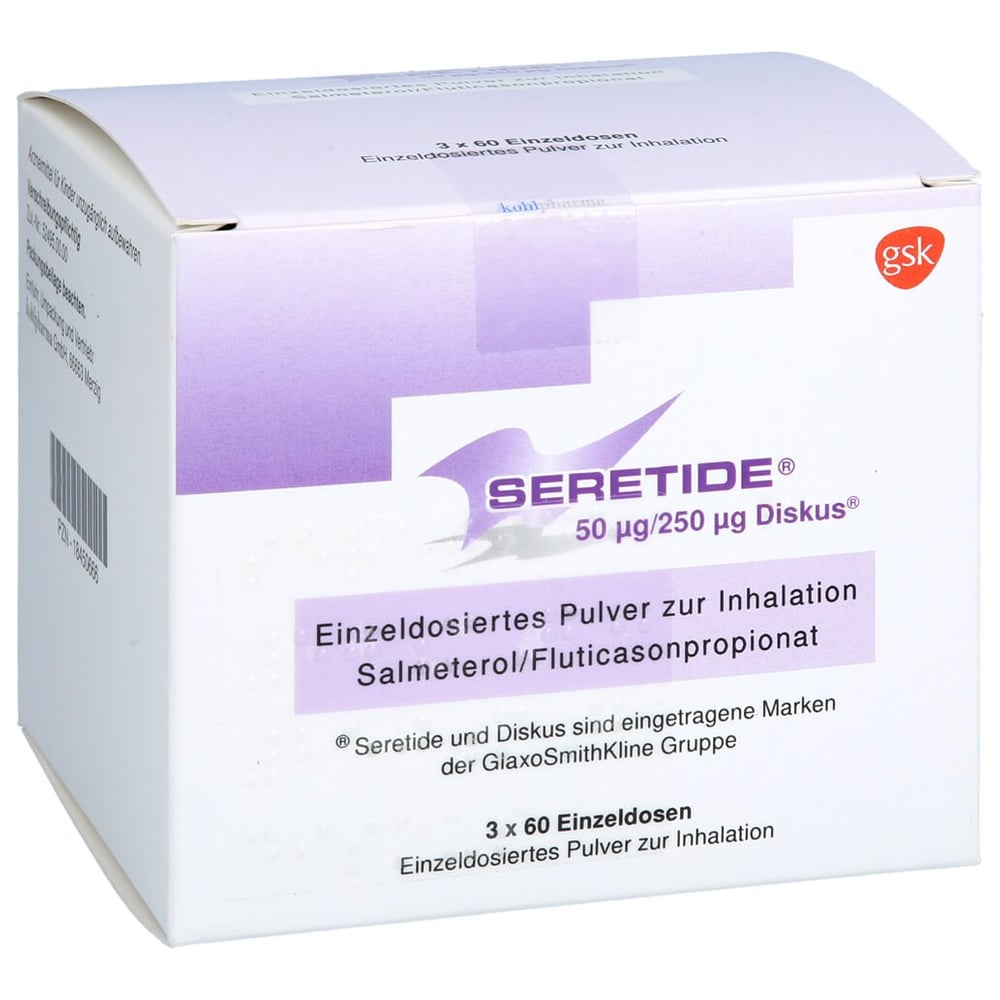 Seretide 50 µg/250 µg Diskus