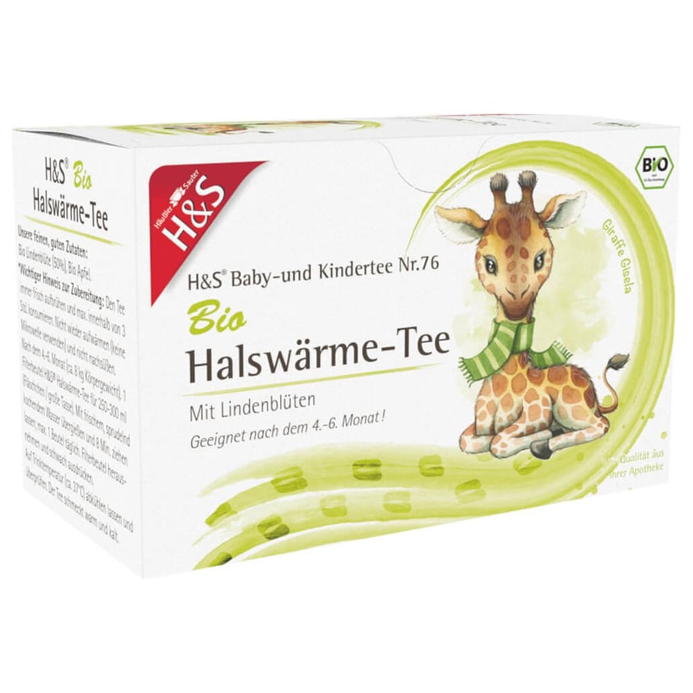 H&S Bio Halswärme-Tee Baby- und Kindertee Fbtl.