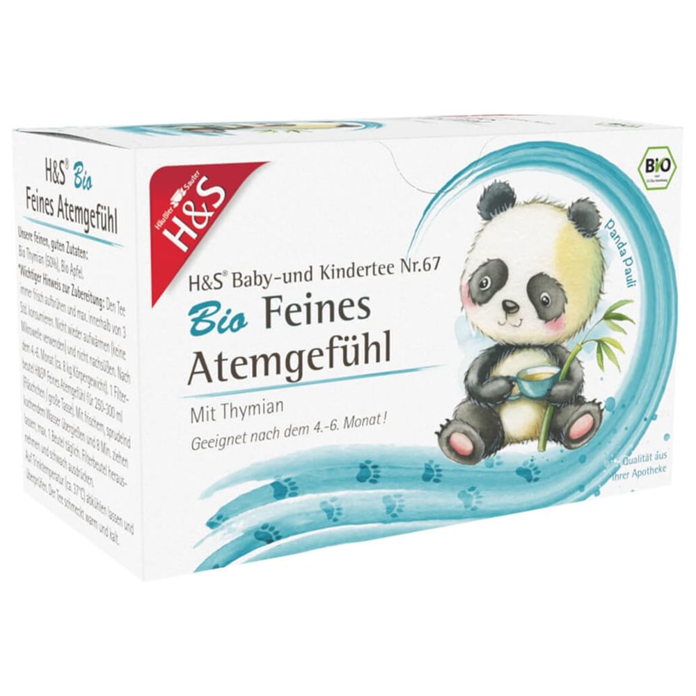 H&S Bio Feines Atemgefühl Baby- u.Kindertee Fbtl.