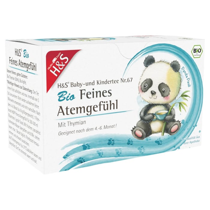 H&S Bio Feines Atemgefühl Baby- u.Kindertee Fbtl.