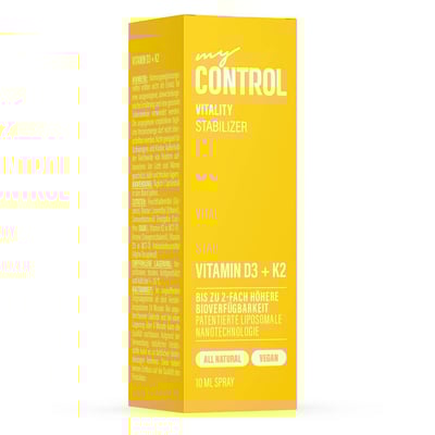 my Control Vitality Vitamin D3 + K2