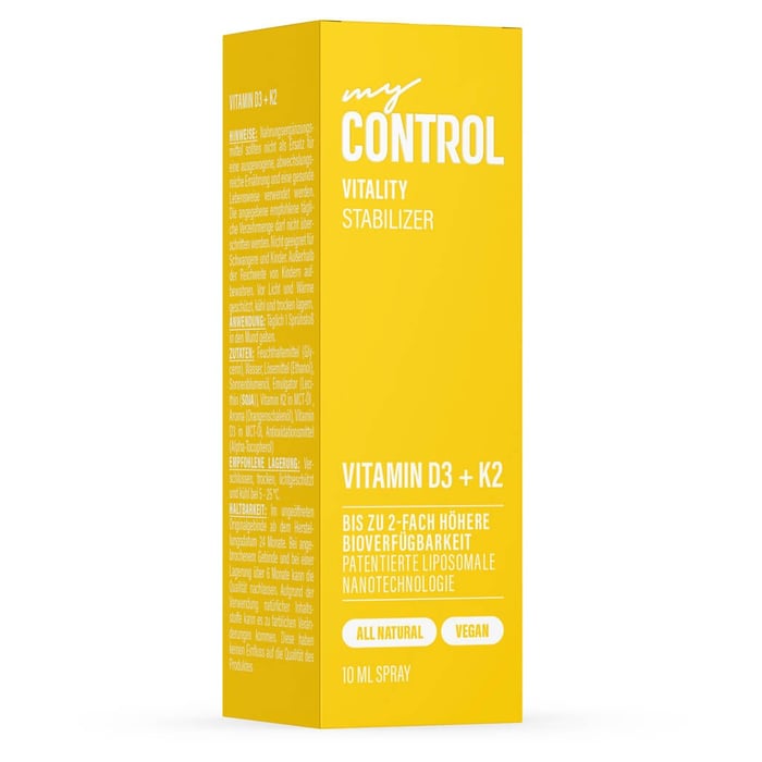 my Control Vitality Vitamin D3 + K2