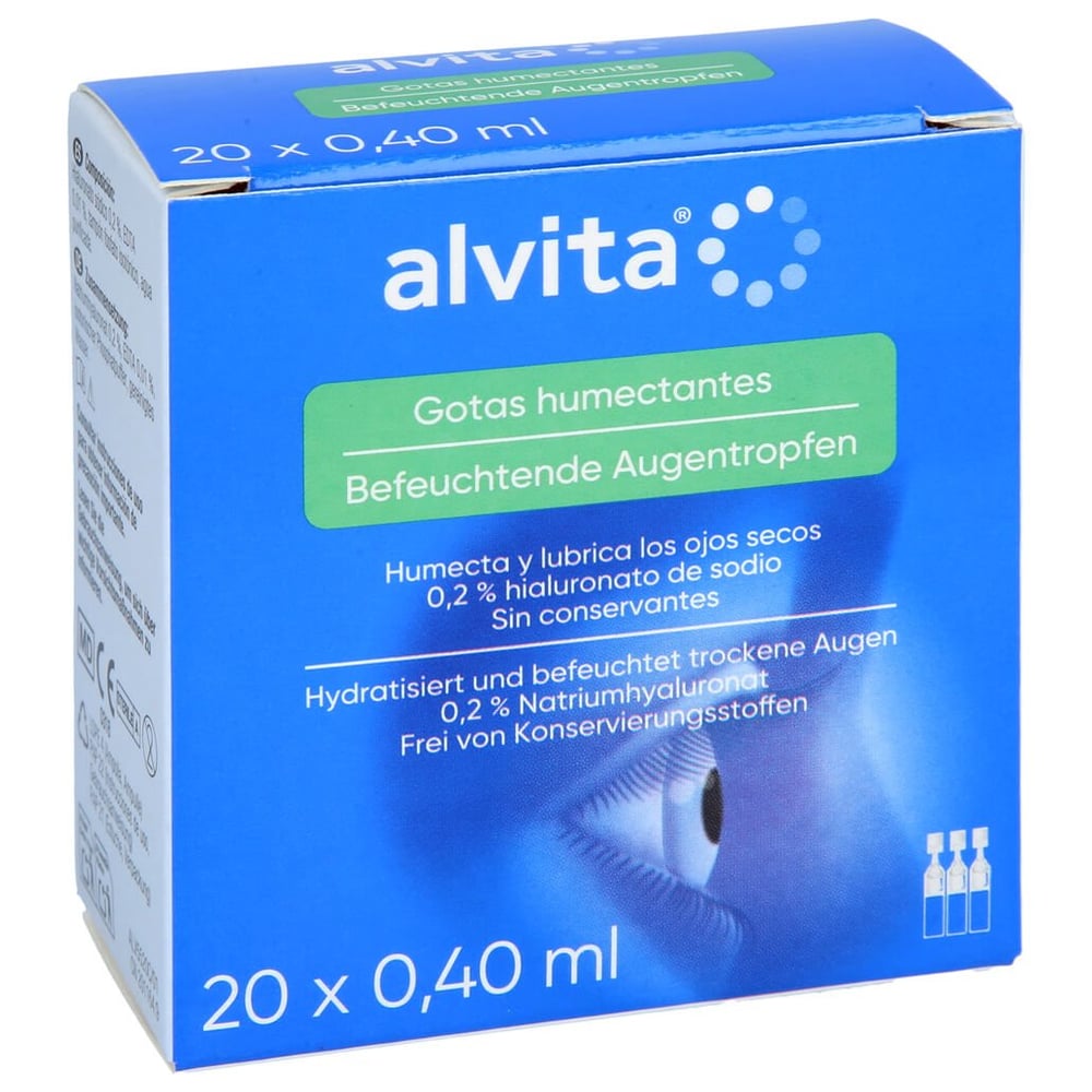 Alvita Befeuchtende Augentropfen
