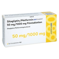 Sitagliptin/Metformin 089PHARM 50 mg/1000 mg
