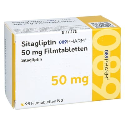 Sitagliptin 089PHARM 50 mg Produktbild 1