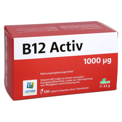 B12 ACTIV 1000 µg Kapseln Produktbild 1