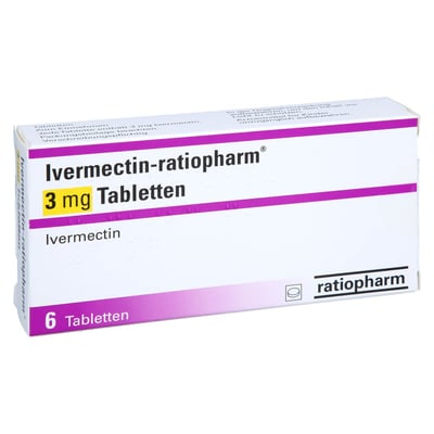 Ivermectin-ratiopharm 3 mg Tabletten