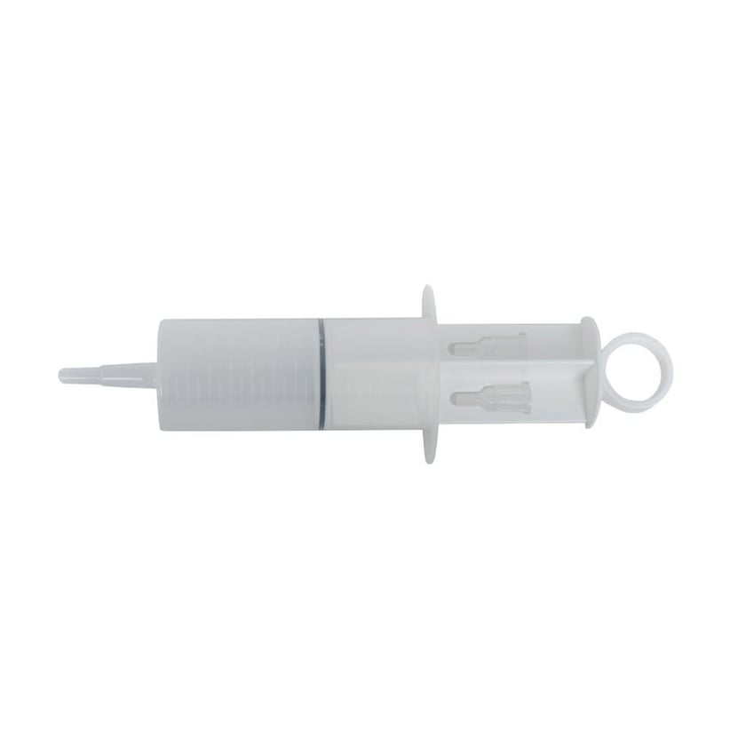 Einmalspritze 100 ml m.Adapter Luer-Ansatz