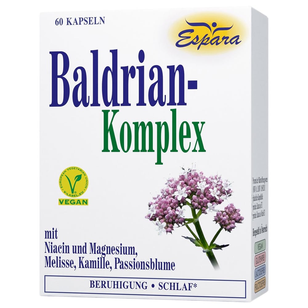 Baldrian-komplex Kapseln
