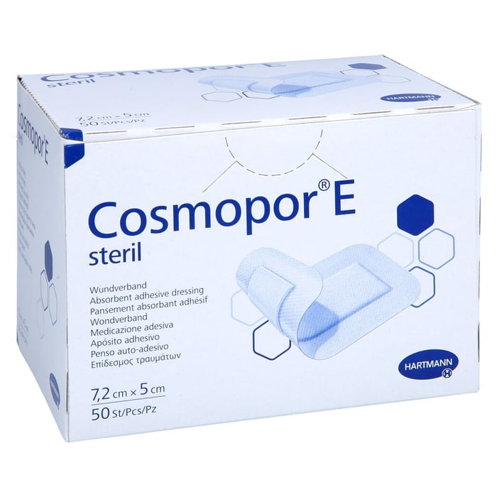 Cosmopor E steril Wundverband 5x7,2 cm