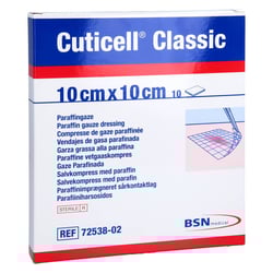 Cuticell Classic Wundgaze 10x10 cm B2B Medical